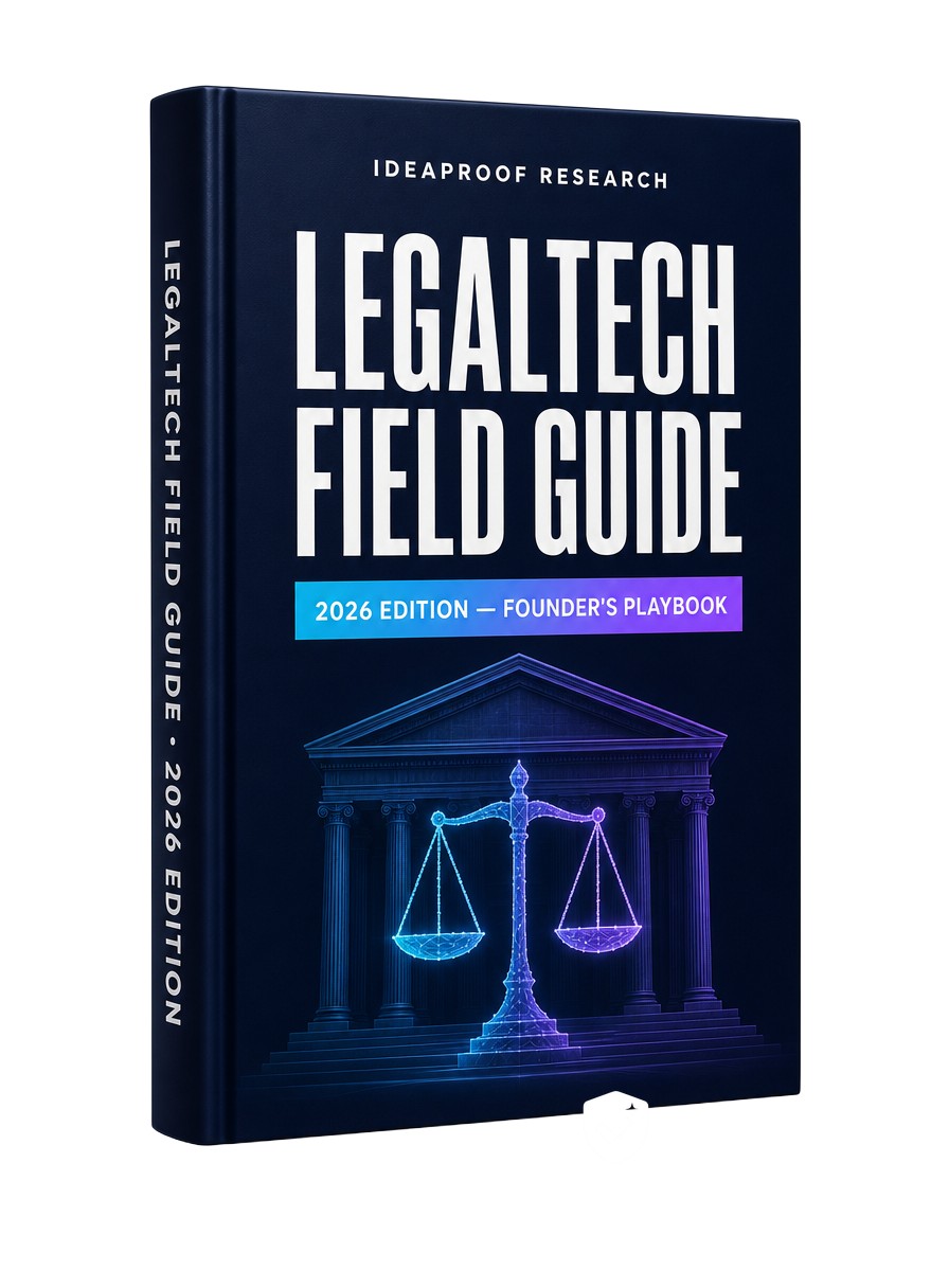 The LegalTech Founder's Field Guide 2026