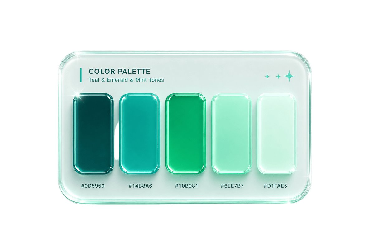 Cohesive color palette