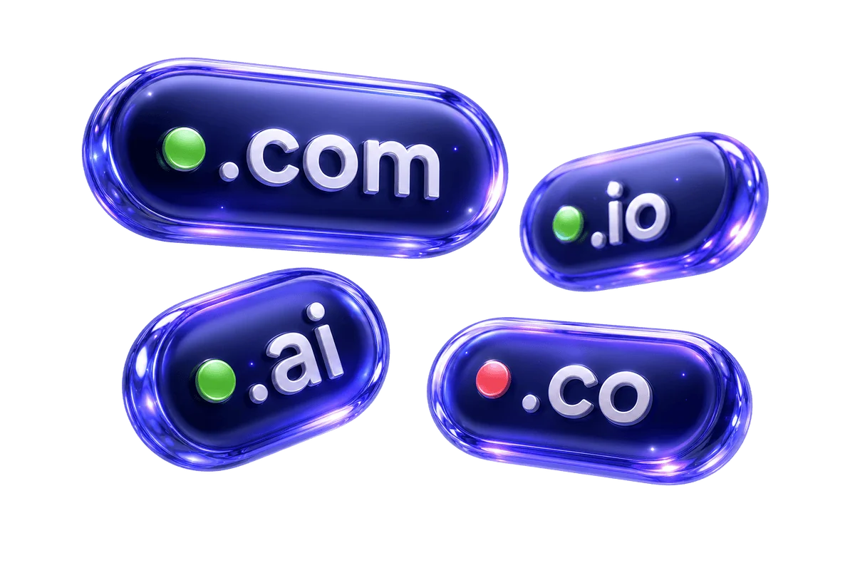 Domain availability at a glance